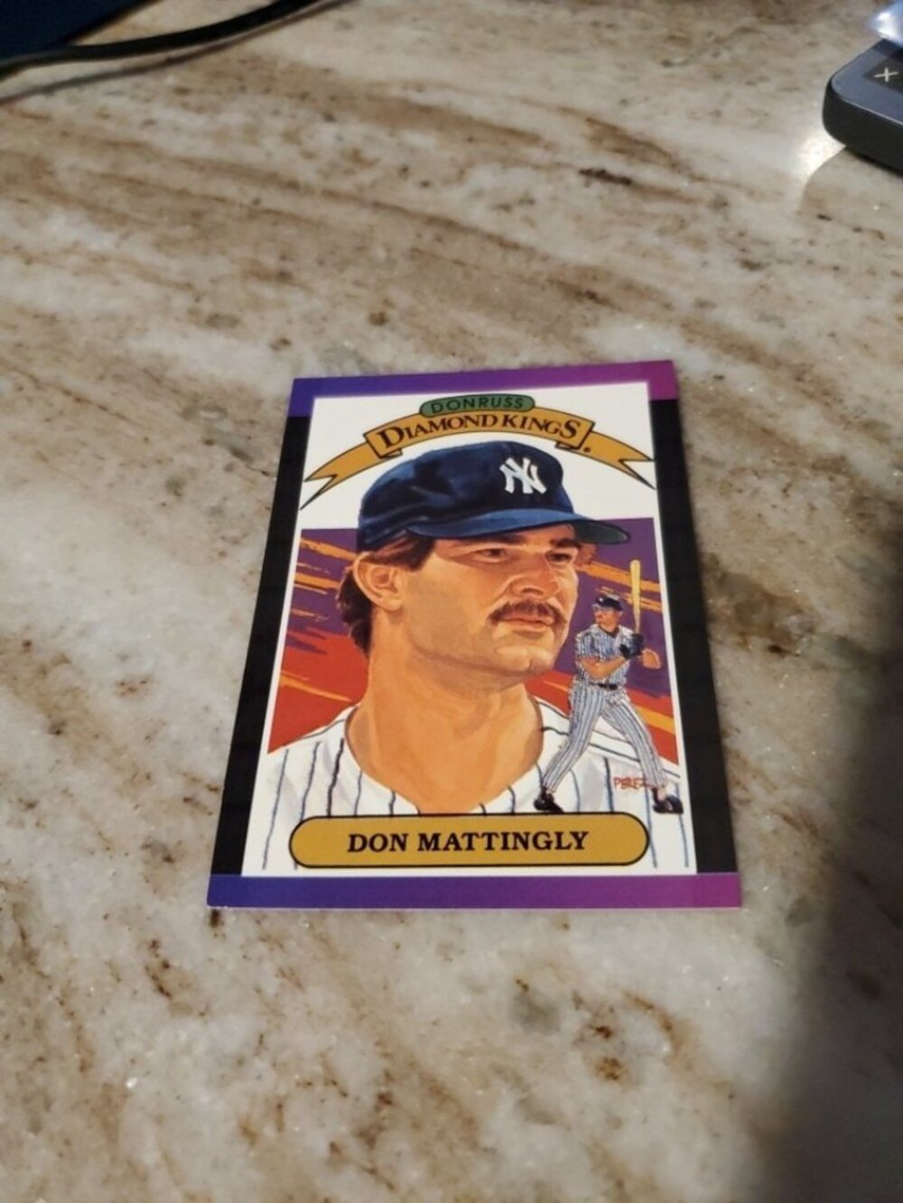 Don Mattingly 1989 Donruss #26 Diamond Kings MLB Baseball Insert Card Yankees